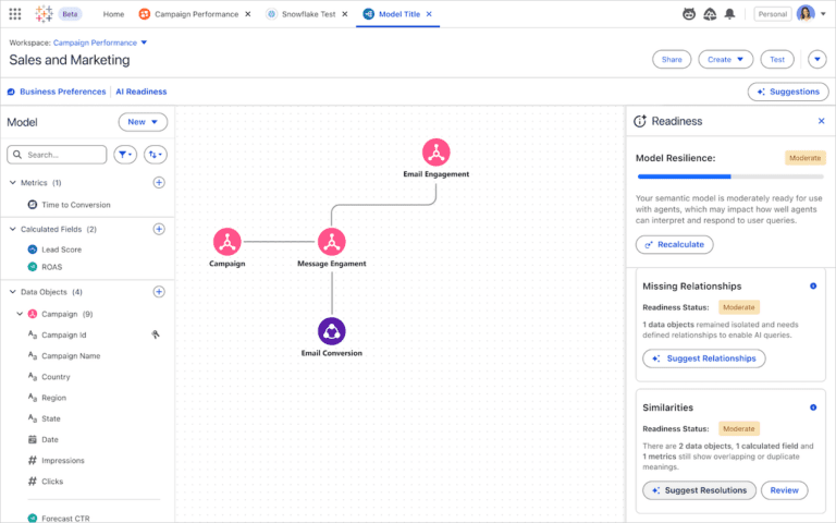 Tableau Semantics: il semantic layer per la BI agentica | Visualitics